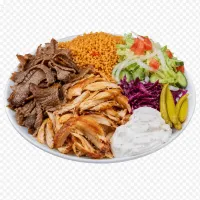 Döner Tabağı Özel Pilav ile