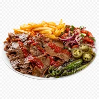 Döner Tabağı Pilav ile